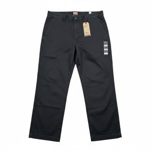 Levi's XX Chino EZ Taper Pants Mens XL Black Stretch Elastic Waist New NWT